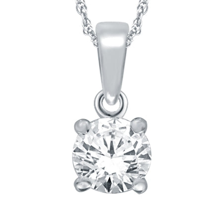 .50ct tw Lab Grown Diamond Solitaire Necklace