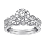 White Gold Diamond Engagement Set