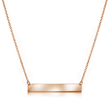 ITALGEM LADIES BAR NECKLACE