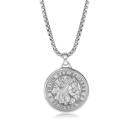 ITALGEM SAINT CHRISTOPHER MEDALLION