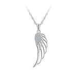 Legend Sterling Silver Angel Wing Necklace