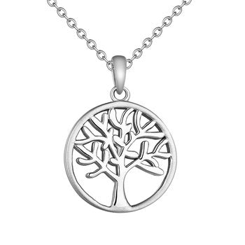 Legend Sterling Silver Tree Necklace