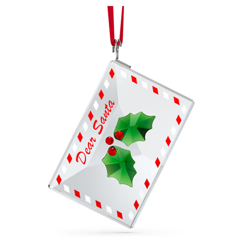 SWAROVSKI Holiday Cheers Letter to Santa Ornament 5630339