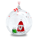 SWAROVSKI Holiday Cheers Santa Claus Ball Ornament 5596382