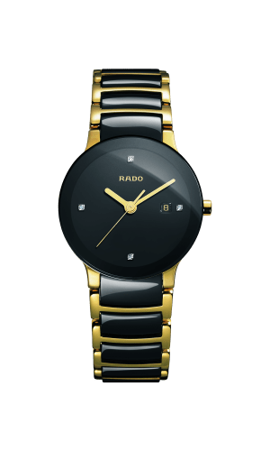 Rado gold and on sale black