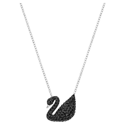 Swarovski Iconic Swan Pendant Black 5347329